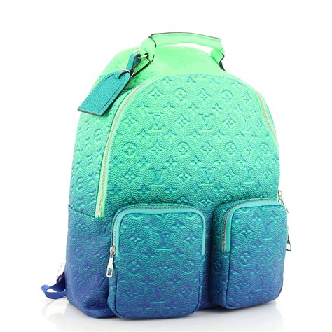 louis vuitton bags blue|blue louis vuitton backpack.